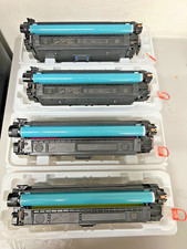 Genuine New HP 508A Toner Cartridge 4-PACK CF360A CF361A CF362A CF363A No Box picture