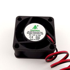 1pcs Brushless DC Cooling Fan 5 Blades DC Fan 12V 40mm x 40mmx20mm 4020 2 Pin picture