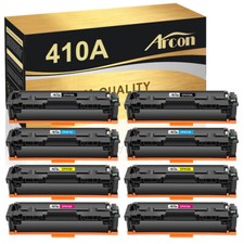 8PK 410A Toner Cartridge Set Fits for HP CF410A-13A LaserJet MFP M377dw M452dn picture