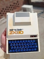 ULTRA RARE VINTAGE SINCLAIR ZX80 COMPUTER SYSTEM WITH PSU/CABLE (MINT) picture
