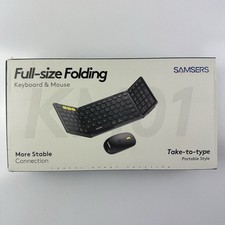Samsers Full-Size Folding Keyboard & Mouse KM01 2.4GHz picture