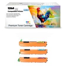 Compatible 3 PK CMY CE311A CE312A CE313A Toner Cartridge for HP CP1025 CP1025nw picture