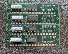 4 x 4MB 30-Pin 2-Chip 60ns FPM SIMM Memory RAM 16MB Silver PC 286 386 *Tested* picture