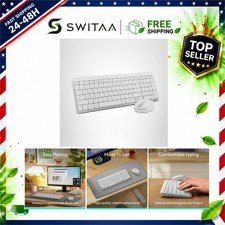 Logitech MK250 Compact Wireless Bluetooth Keyboard and Mouse Combo - White picture