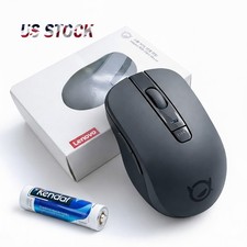 Lenovo Xiaoxin M1 Bluetooth 5.0 Wireless Mouse Silent Gray Optical for Laptop PC picture