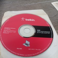 BELKIN High Performance Wi Fi USB Adapter Installation Software picture