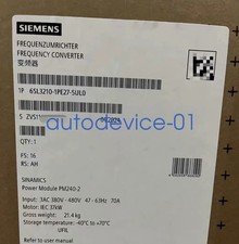 NEW Siemens 6SL3210-1PE27-5UL0 6SL3 210-1PE27-5UL0 G120 POWER MODULE PM240-2 picture