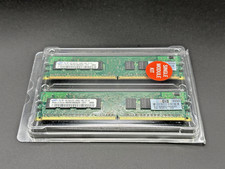 Samsung 2GB 2x1GB DDR2-800 PC2-6400U Desktop RAM M378T2863QZS-CF7 Brand New picture