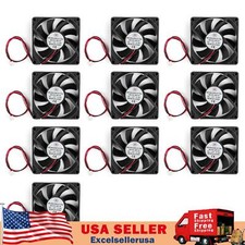 10x DC 12V 8cm 80x80x15mm 8015S 80mm CPU System brushless Cooling Fan 2pin picture