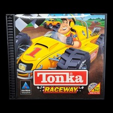 Tonka Raceway PC CD-ROM 1999 Hasbro Interactive Kids Racing Game Vintage picture