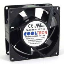 115V AC Cooltron Axial Fan 92mm x 38mm High Speed picture