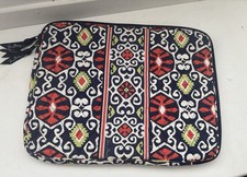 Vera Bradley Soft Quilted Laptop Sleeve Sun Valley Retired 14” X 11” picture
