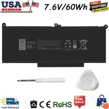 60wh F3YGT LAPTOP Battery For Dell Latitude 12 13 14 E7280 E7480 7480 7490 7380 picture