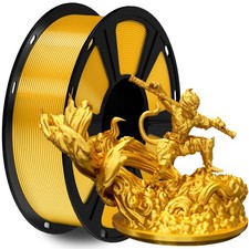 1kg/Roll GEEETECH 3D Printer Silk Gold PLA 1.75mm Metal-Like Shiny Filament US picture