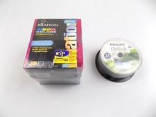 Imation 25 pack NEW CD / DVD slim design storage cases w/ 22 Philips DVD+R 8x picture