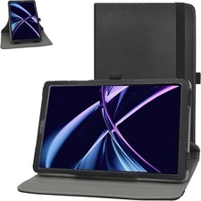 Case for Acer Iconia Tab A10, 360° Rotary Stand Cute Pattern Cover Black picture