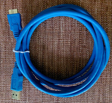 Copartner 6ft USB 3.0 to Micro-B USB Cable E119932 AWM 20276 80C 30V VW-1 Blue picture