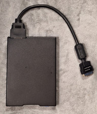 IBM ThinkPad External Floppy Disc Drive 10H3980 10H4056 + Cable Untested picture