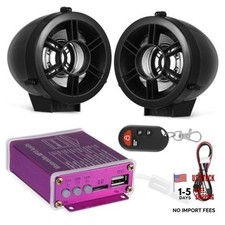 1set Wireless Motorcycle System Compact Stereo Audio for Motorcycles Easy picture