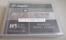 NEW 1/PK Seagate STDM40 DDS-4 4mm 150M 20GB/40GB DAT40 Data Tape Cartridge CDM40 picture