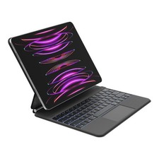 Connect Pro Keyboard Case w/ Magnetic Stand for iPad Air 13 & Pro 12.9 Black picture