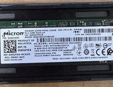 Micron 2200S 256GB M.2 2280 NVMe PCIe Gen3 x4 SSD MTFDHBA256TCK picture