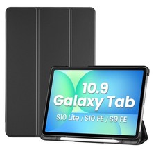 Elegant Slim Trifold Case for Galaxy Tab S10 Lite/FE/S9 FE 10.9” with S Pen H... picture