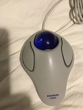 Kensington Orbit Track Ball 2 Blue Mouse PC/USB MAC Model# 64226 Tested&Works picture