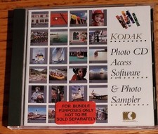 Kodak PhotoEdge Photo CD Software Version 1.1 Vintage 1991 RARE picture