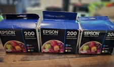 Epson 200 Tri-Color Multi-Pack Factory Sealed EXPIRED 2 08/24 & 1 11/24 You Pick picture