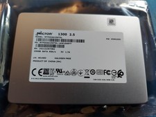 Open Box Tested GOOD Micron 1300 256GB SATA Solid State Drive SSD MTFDDAK256TDL picture