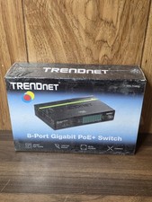TRENDNET 8 Port Gigabit PoE+Switch-TPE-TG80g New Open Box Damage Box picture