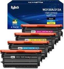 213A Toner Cartridge 4 Pack Replacement for HP Color Laser Jet 213A RitoTech picture