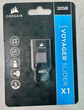 Corsair Flash Voyager Slider X1 32GB USB 3.0 Flash Drive New CMFSL3X1-32GB picture