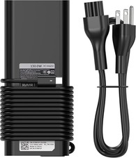 Bull-tech Replacement for Dell 130W Laptop Charger USB C Type C Slim AC Power picture