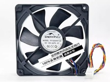 1PCS SNOWFAN 12025 12CM YY12025M12S 12V 0.27A PWM Silent Case Cooling Fan picture