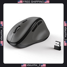 Wireless Ergonomic Vertical Mouse for PC, Laptop, Desktop, Grey picture
