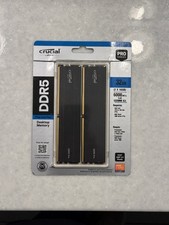 *Nearly New* Crucial Pro 32GB (2x16GB) DDR5 6000 CL48 Intel XMP & AMD EXPO RAM picture