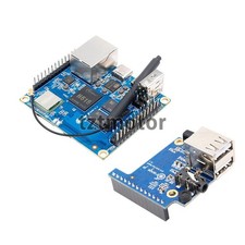 Orange Pi Zero2 1GB Single Board Computer+Expansion Board+Heat Sink for Android picture