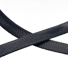 PET Expandable Braided Sleeving 25Ft-3/8 Inch Wire Loom, Aibole Braided Cable Sl picture