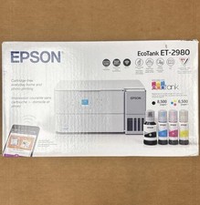 NEW Epson EcoTank ET-2980 All-In-One Printer Wireless Inkjet White - SEALED picture