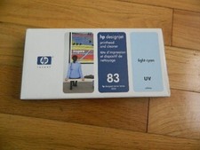 2021 GENUINE HP #83 LIGHT CYAN UV PRINTHEAD/CLEANER C4964A DESIGNJET 5000 5500 picture