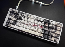 Demon Slayer Anime Keycap Set 60-68 percent keyboard size picture