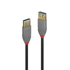 Lindy 1m USB-A 3.0 Extension Cable Anthra Line [36761] picture