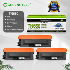 3PK TN630 TN660 Toner For Brother HL-L2340DW HL-L2360DW HL-L2380DW DCP-L2540DW picture