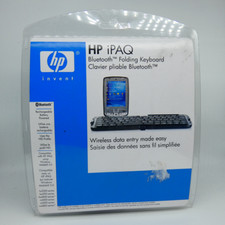 HP iPAQ Bluetooth Foldable Keyboard Black (FA802AA#AC3) New NOS picture