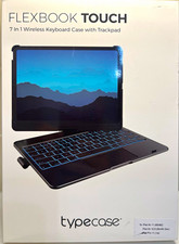 Typecase Flexbook Touch 7 in 1 wireless Keyboard Case w/ Trackpad for iPad picture