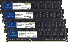 Timetec 32GB Kit 4x8GB DDR3L 1600MHz PC3L-12800 Desktop RAM Memory UDIMM Tested picture