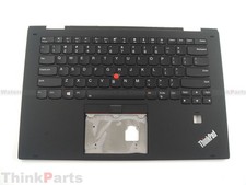 New/Orig Lenovo ThinkPad X1 Yoga 2nd Gen Palmrest Keyboard Bezel US-English BLK picture