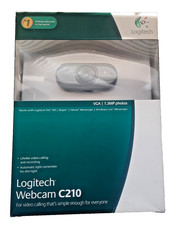 New Logitech c210 1.3MP VGA Webcam w/Microphone picture